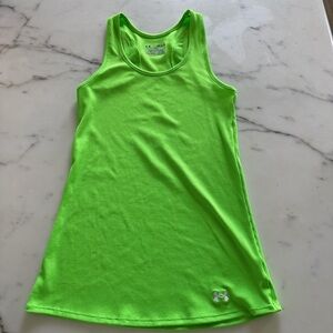 Under Armour Bright Green Athletic Tank